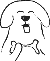 Buddy, der Hund der Marke Buddies