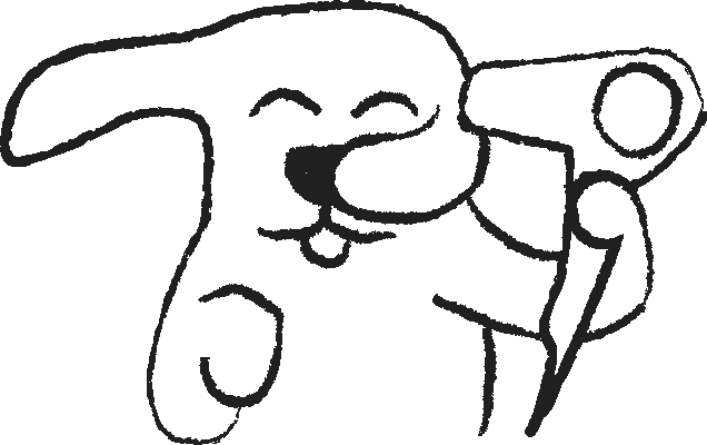 Buddy mit Föhn